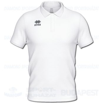 ERREA EVO POLO SHIRT pamut póló (rövid ujjú galléros) - fehér