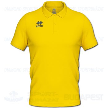 ERREA EVO POLO SHIRT pamut póló (rövid ujjú galléros) - sárga