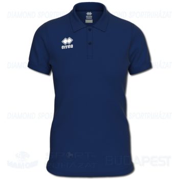 ERREA EVO LADIES POLO SHIRT női pamut póló (rövid ujjú galléros) - sötétkék